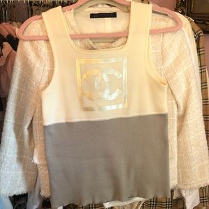 Chanel sleeveless top